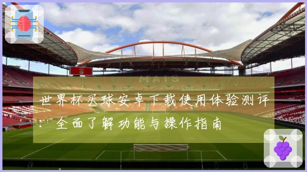 世界杯买球安卓下载使用体验测评：全面了解功能与操作指南