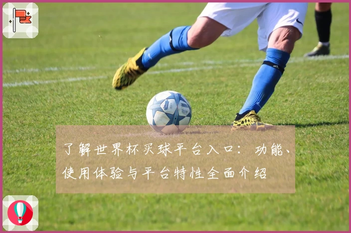 了解世界杯买球平台入口：功能、使用体验与平台特性全面介绍